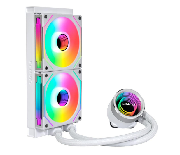 LIAN LI Galahad II 240 Trinity SL-INF ARGB White 2x120mm - 1181994 - zdjęcie